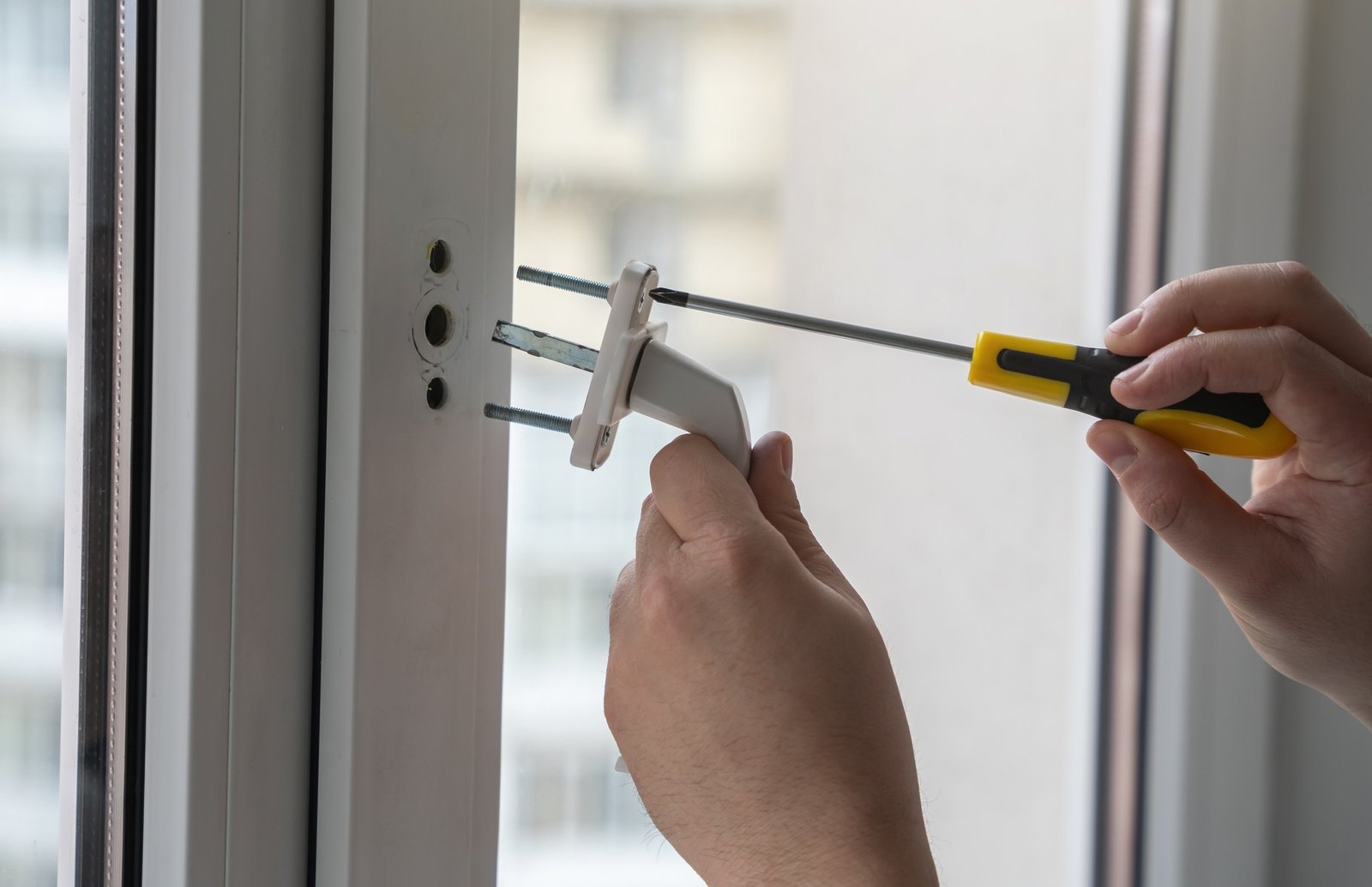 Fenster lässt sich nicht öffnen wegen defektem Griff